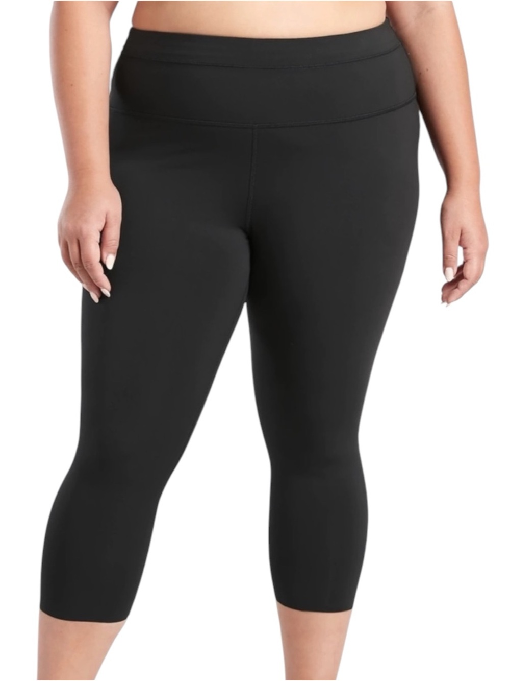 ATHLETA Accelerate Crop in Black Size 2X — Super Comfortable!